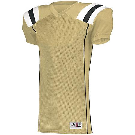 Youth Tform Football Jersey Vegas Gold/black/white