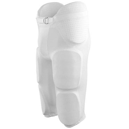 Youth Gridiron Integrated Football Pant White