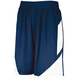 Step-Back Basketball Shorts Navy/white Adult Single Jersey &