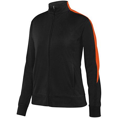 Ladies Medalist Jacket 2.0 Black/orange Basketball Single Jersey & Shorts