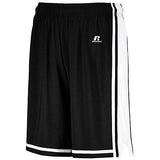 Legacy Basketball Shorts Black/white Adult Single Jersey &