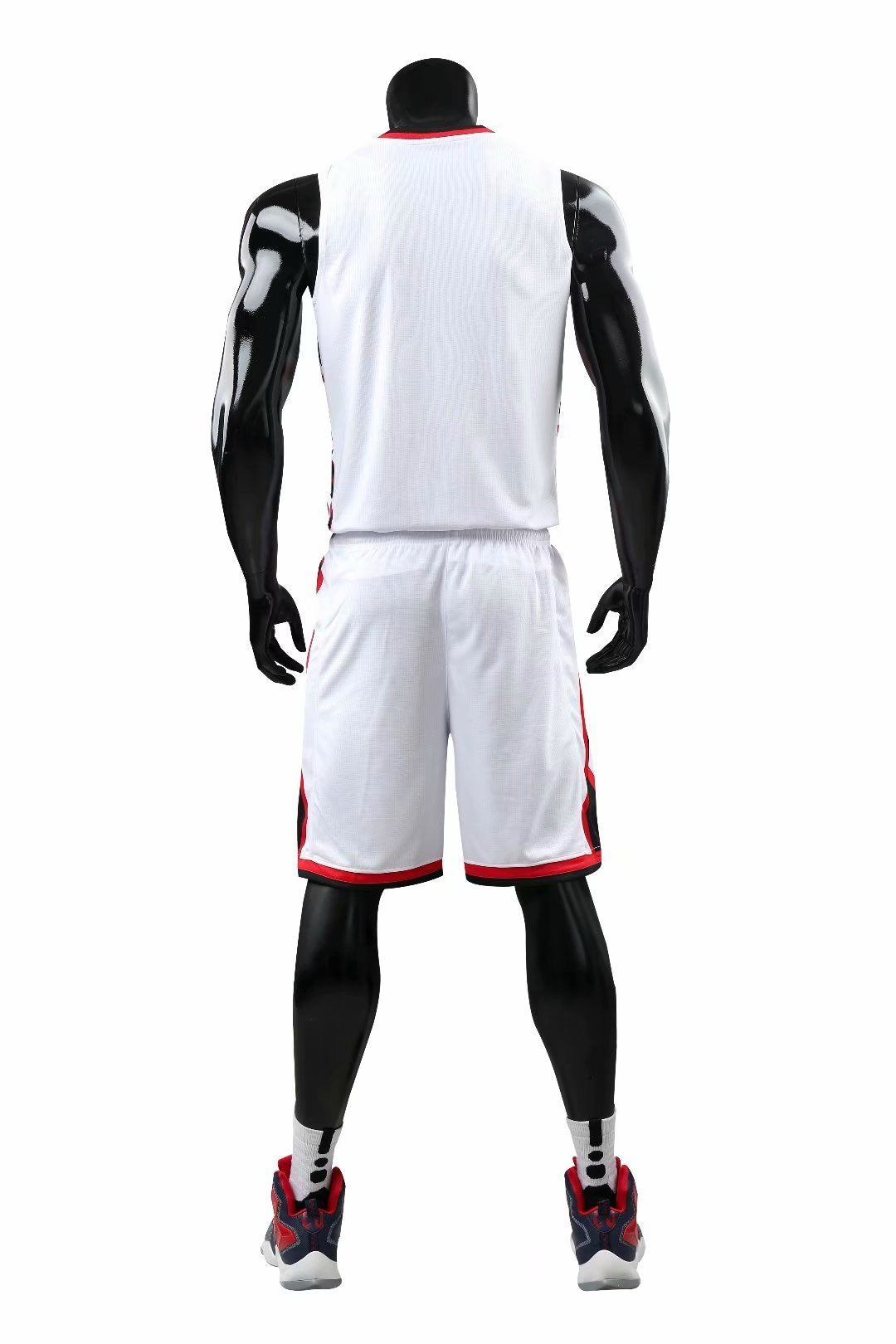 White B-108 Baskeball Uniforms