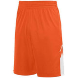 Alley-Oop Reversible Shorts Orange/white Adult Basketball Single Jersey &