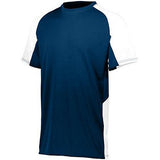 Camiseta de fútbol juvenil Cutter Jersey azul marino / blanco Single Soccer & Shorts