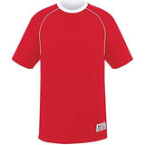 Camiseta Reversible de Conversión para Jóvenes Scarlet / White Single Soccer & Shorts