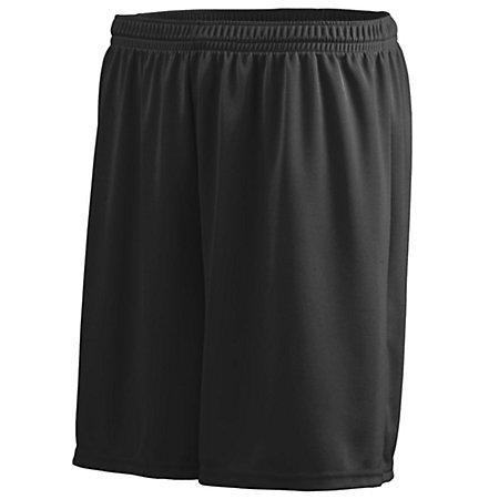 Youth Octane Shorts Black Single Soccer Jersey &