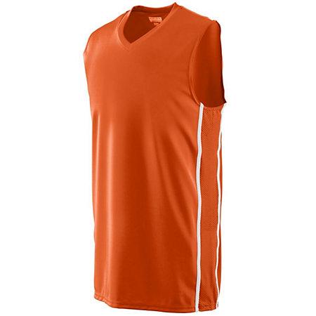 Winning Streak Game Jersey Orange/white Adult Basketball Single & Shorts
