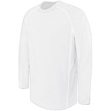 Camiseta de fútbol individual y pantalones cortos de manga larga Evolution blanco / blanco / blanco para niños
