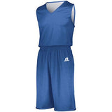 Youth Undivided Solid Single Ply Reversible Jersey Basketball & Shorts