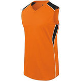 Camiseta de dinamita para damas Softbol naranja / negro / blanco