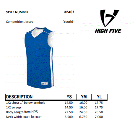 Youth Competition Reversible Jersey Basketball Single & Shorts