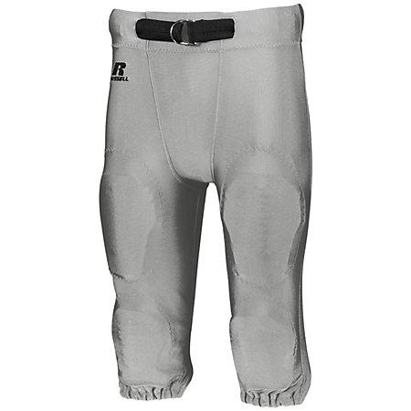 Youth Deluxe Game Pant Gridiron Silver Football
