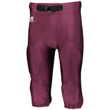 Deluxe Game Pant Maroon Adult Football