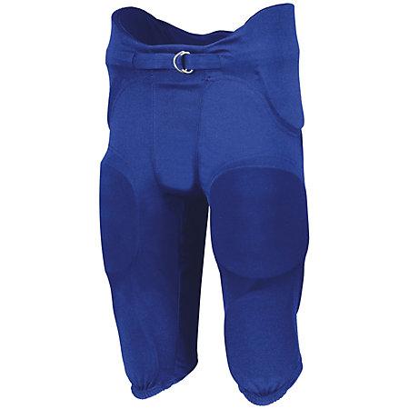 Youth Integrated 7-Piece Pad Pant Royal Football