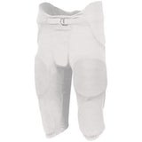 Youth Integrated 7-Piece Pad Pant White Football