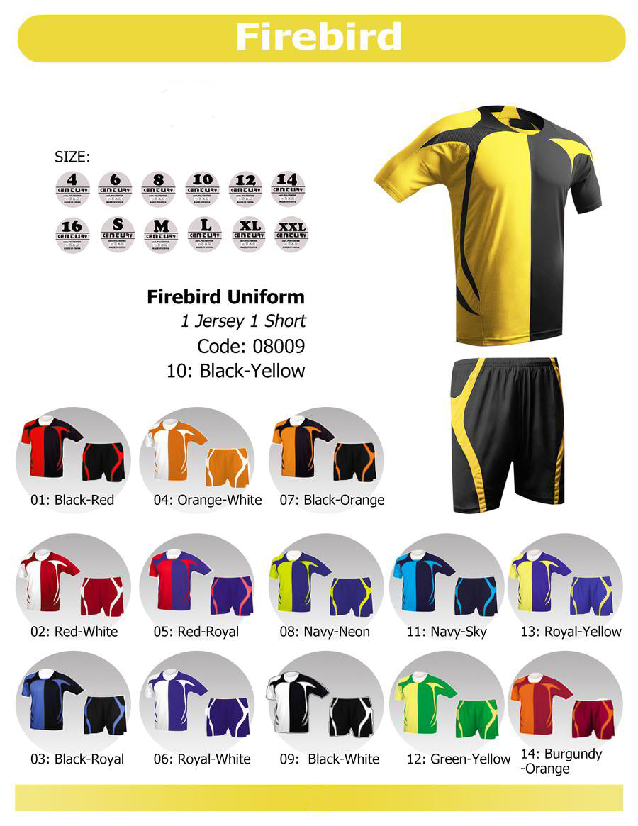 Firebird Uniform Set – Fc Sports
