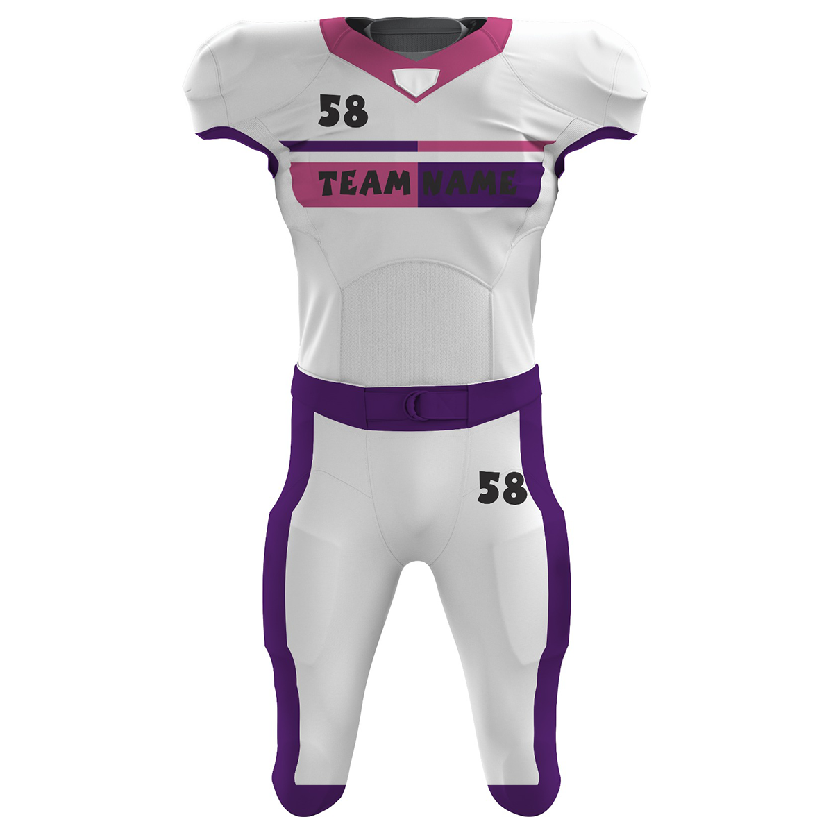 Fjp-19 Customizable Football Uniform Kit