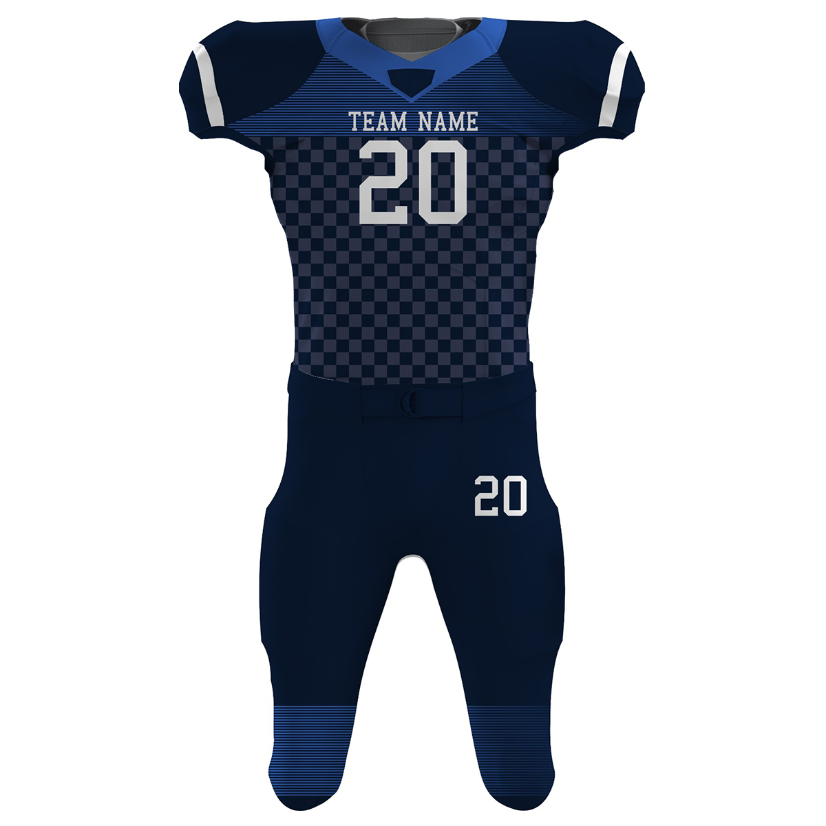 Fjp-25 Customizable Football Uniform Kit