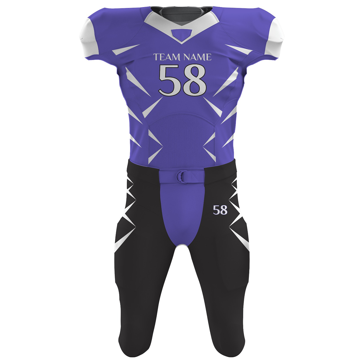 Fjp-3 Customizable Football Uniform Kit