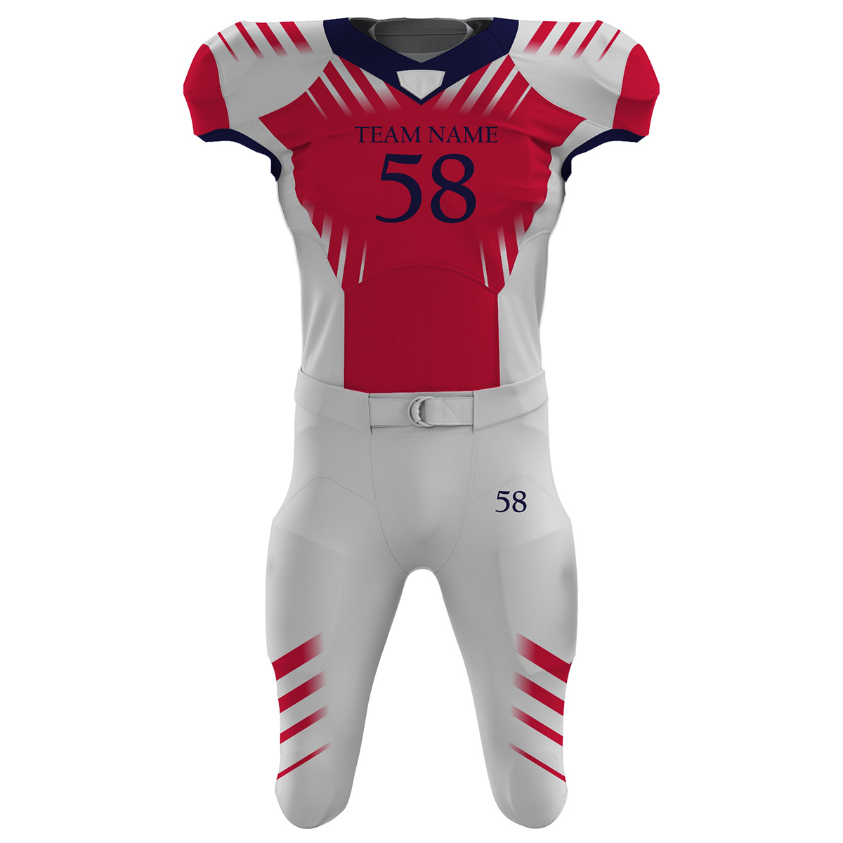 Fjp-7 Customizable Football Uniform Kit