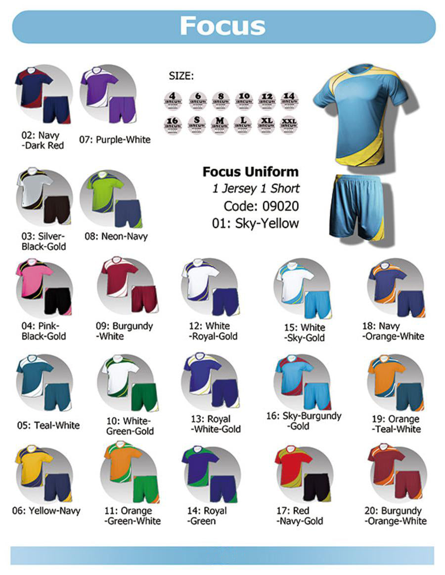 Focus Uniform Set