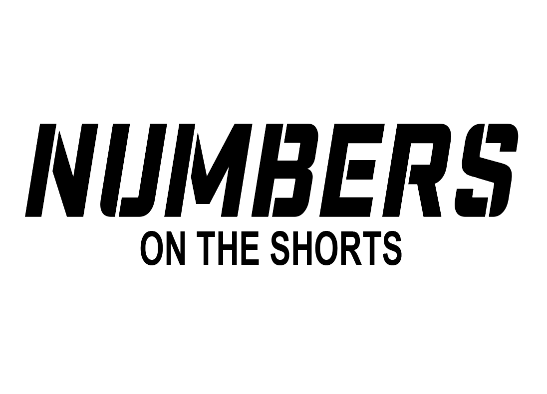 Números en los pantalones cortos