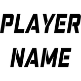 Player Name For Baseball Uniform