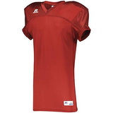 Stretch Mesh Game Jersey True Red Adult Football