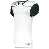 Color Block Game Jersey (Away) White/dark Green Adult Football