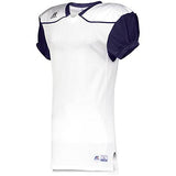 Color Block Game Jersey (Away) White/navy Adult Football