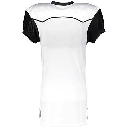 Color Block Game Jersey (Away) White/black Adult Football