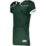 Color Block Game Jersey (Home) Dark Green/white Adult Football