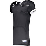 Color Block Game Jersey (Home) Stealth/white Adult Football