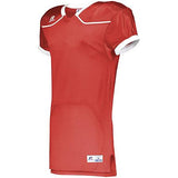 Color Block Game Jersey (Home) True Red/white Adult Football