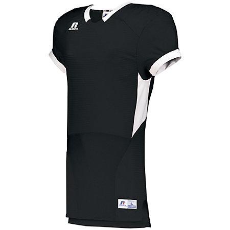 Color Block Game Jersey Black/white Adult Football