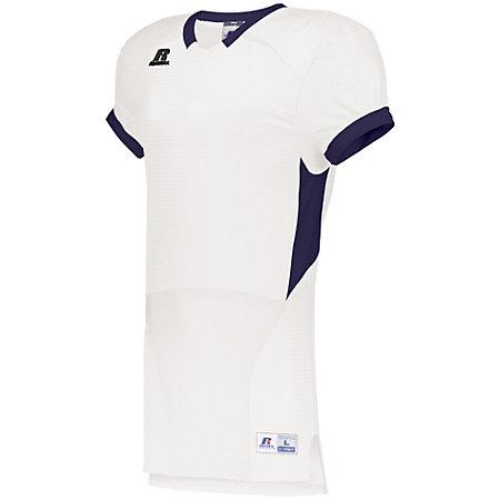 Color Block Game Jersey White/purple Adult Football