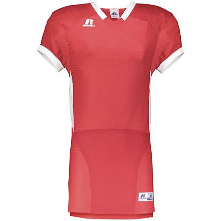 Color Block Game Jersey True Red/white Adult Football