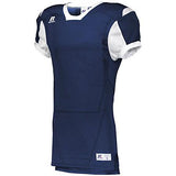 Youth Color Block Game Jersey Navy/white Football