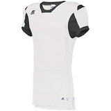 Youth Color Block Game Jersey White/black Football