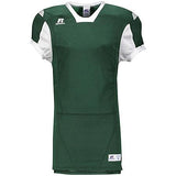 Youth Color Block Game Jersey Dark Green/white Football