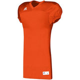 Solid Jersey With Side Inserts Burnt Orange Adult Football
