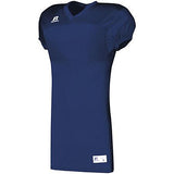 Youth Solid Jersey With Side Inserts Navy Football