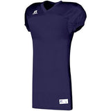 Youth Solid Jersey With Side Inserts Purple Football