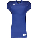 Solid Jersey With Side Inserts Royal Adult Football