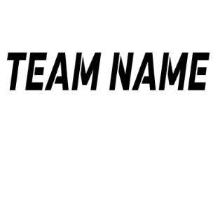 Two line team name