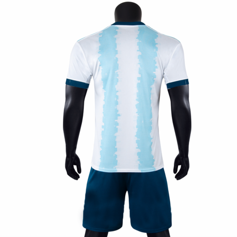 Albiceleste White SB Soccer Uniform Kit