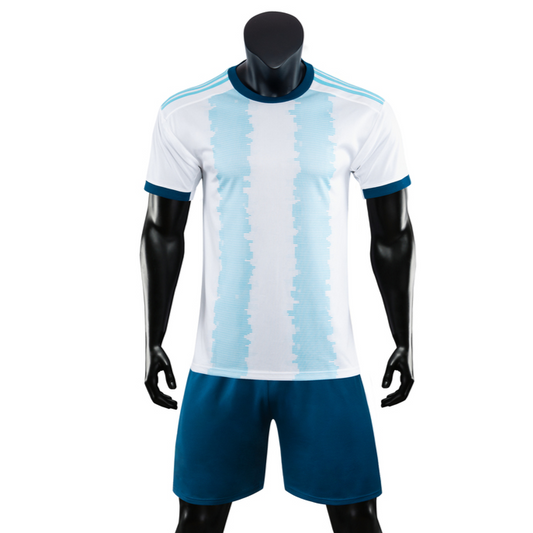 Albiceleste White SB Soccer Uniform Kit