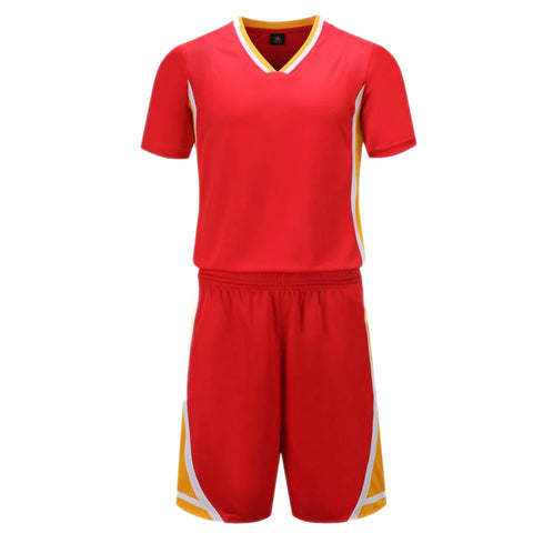 Houston SS Customizable Basketball Jersey With Optional Shorts