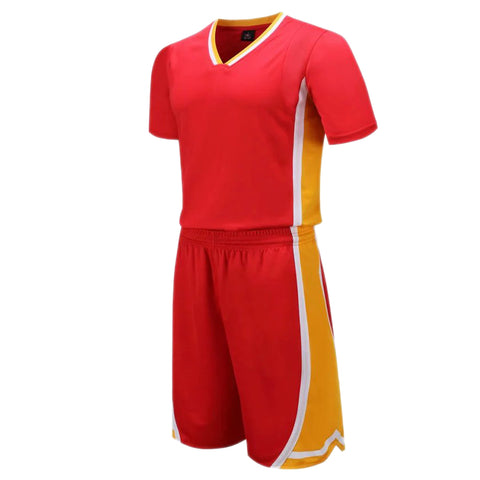 Houston SS Customizable Basketball Jersey With Optional Shorts