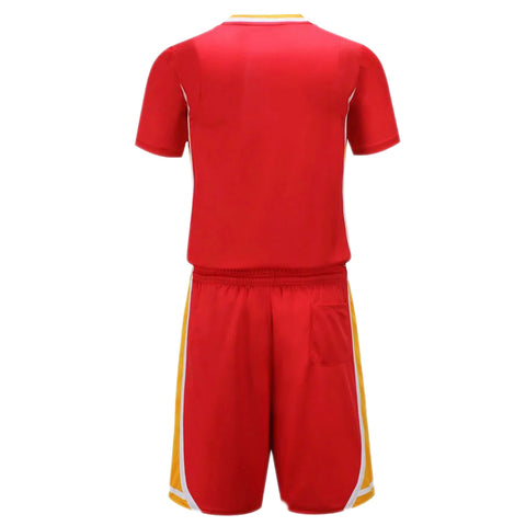 Houston SS Customizable Basketball Jersey With Optional Shorts